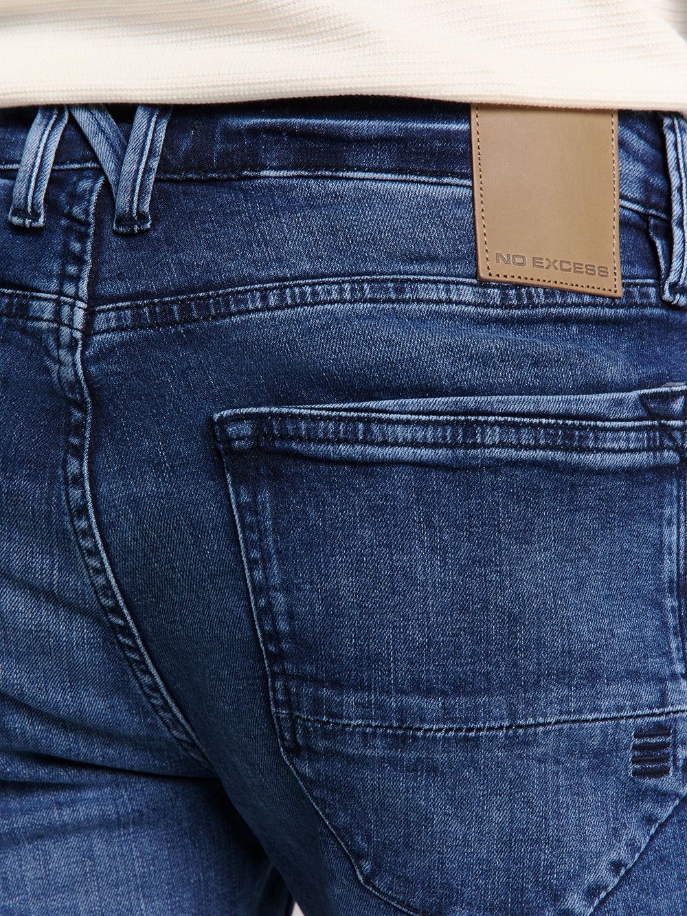 Relaxed fit jeans | Stone Used Denim – No Excess