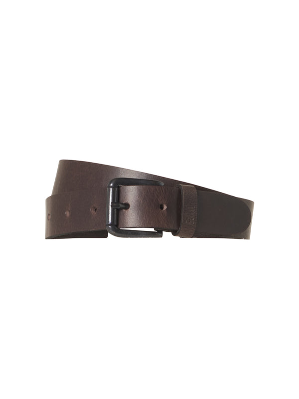 Belt Leather Buckle | Dark Brown