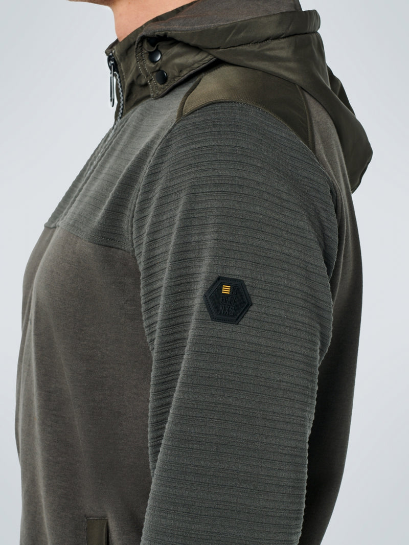 Casual Cardigan Sweater | Mud