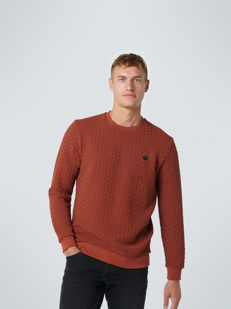 Structured Sweater | Stone Red