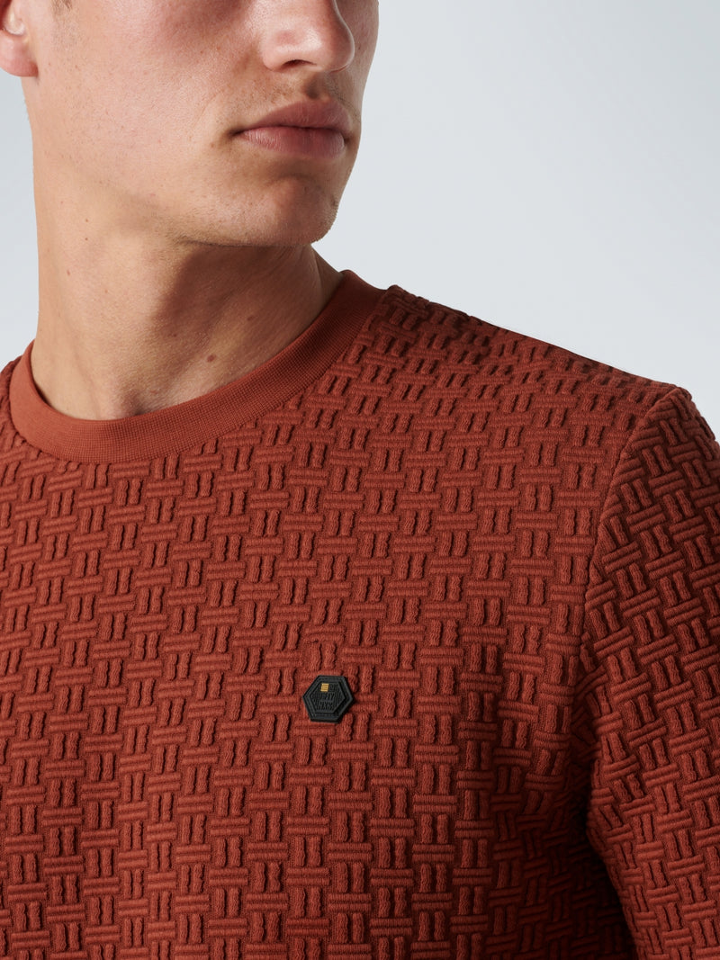 Structured Sweater | Stone Red