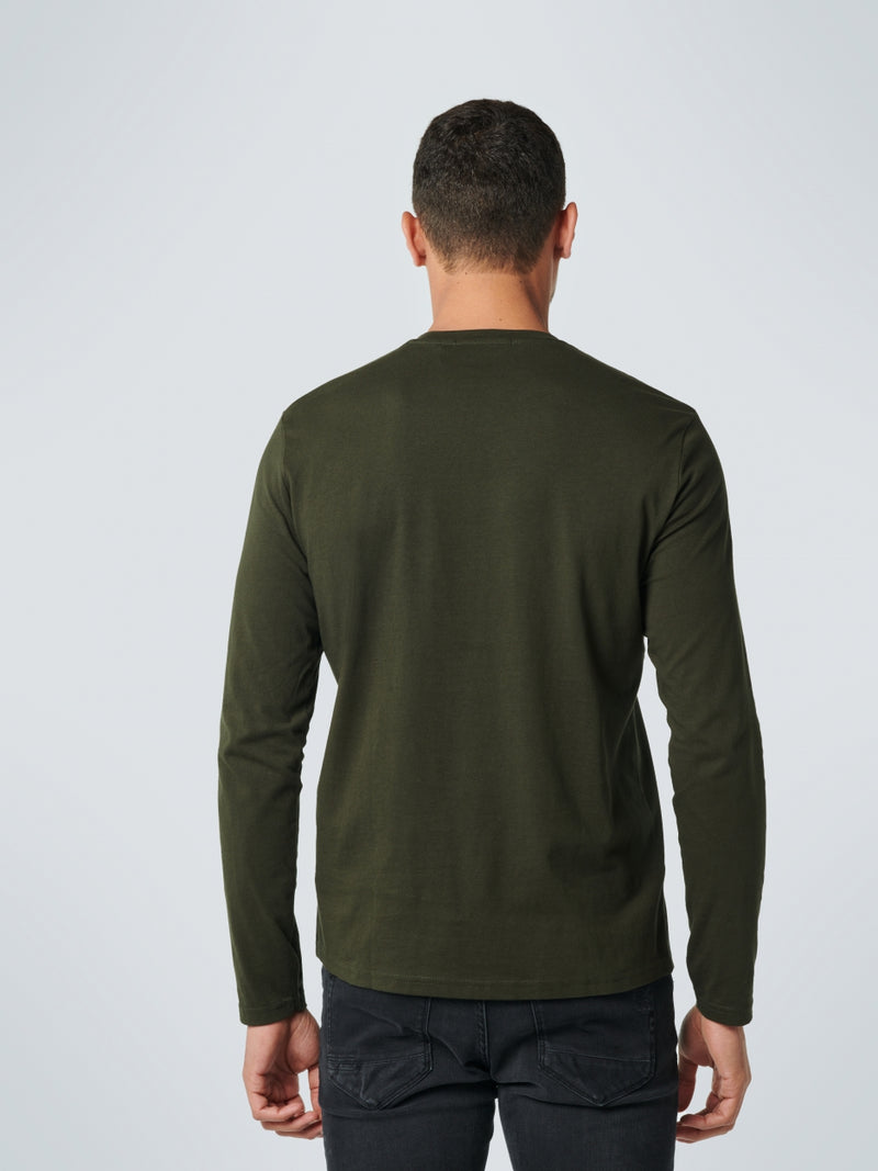 Basic Long Sleeve T-Shirt | Moss