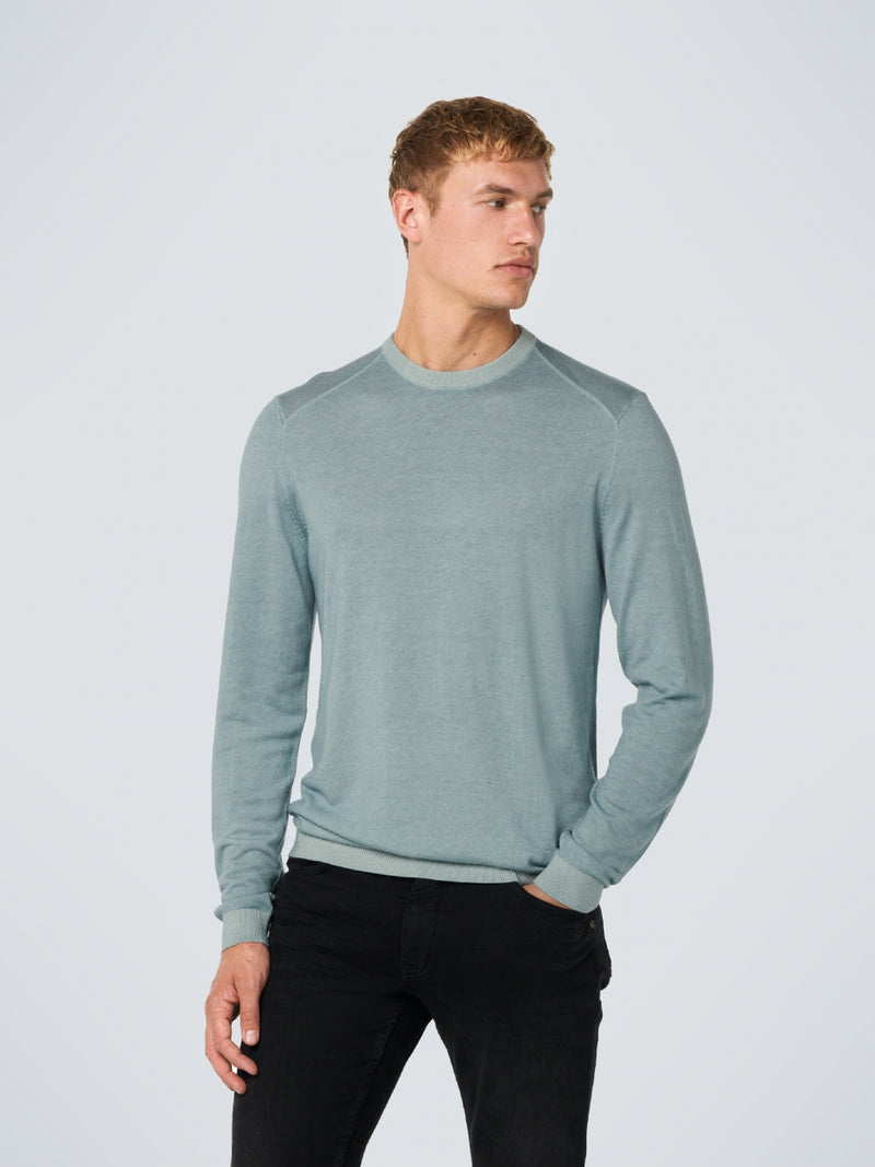 Pullover Crewneck Special Dyed with Wool | Smoke