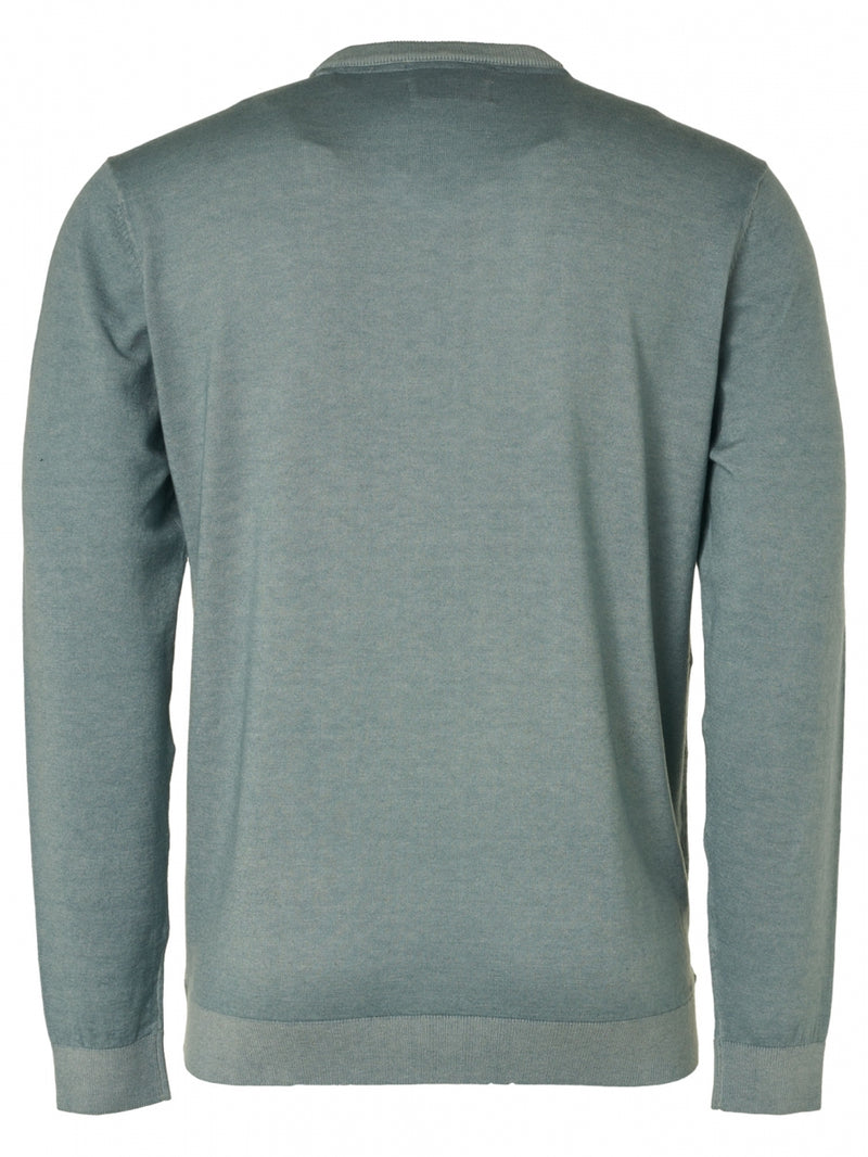 Pullover Crewneck Special Dyed with Wool | Smoke