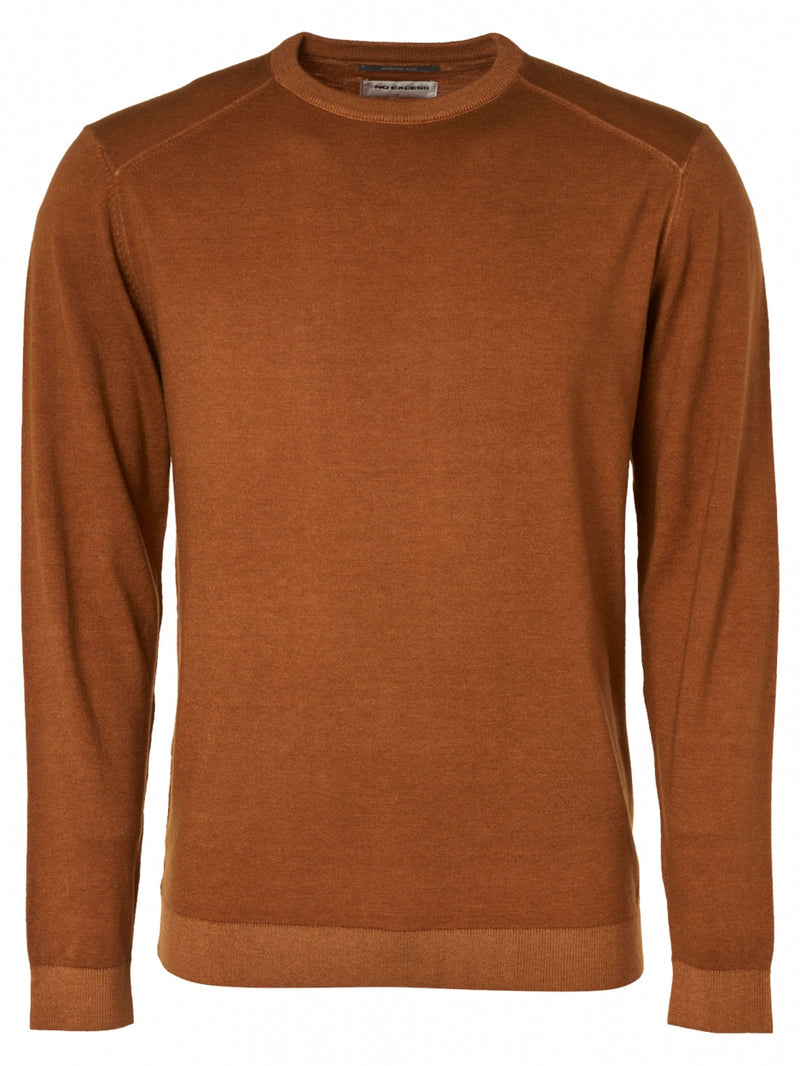 Pullover Crewneck Special Dyed with Wool | Ginger