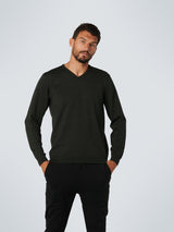Knitted Sweater | Moss