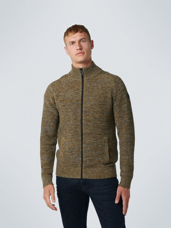 Knitted Cardigan | Olive