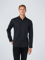 Shirt Stretch Allover Printed | Black