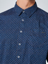 Shirt Stretch Allover Printed | Night