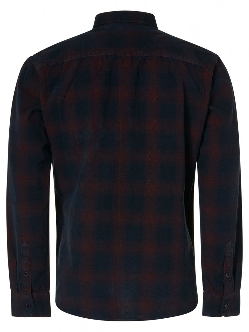 Corduroy Long Sleeve Shirt | Stone Red