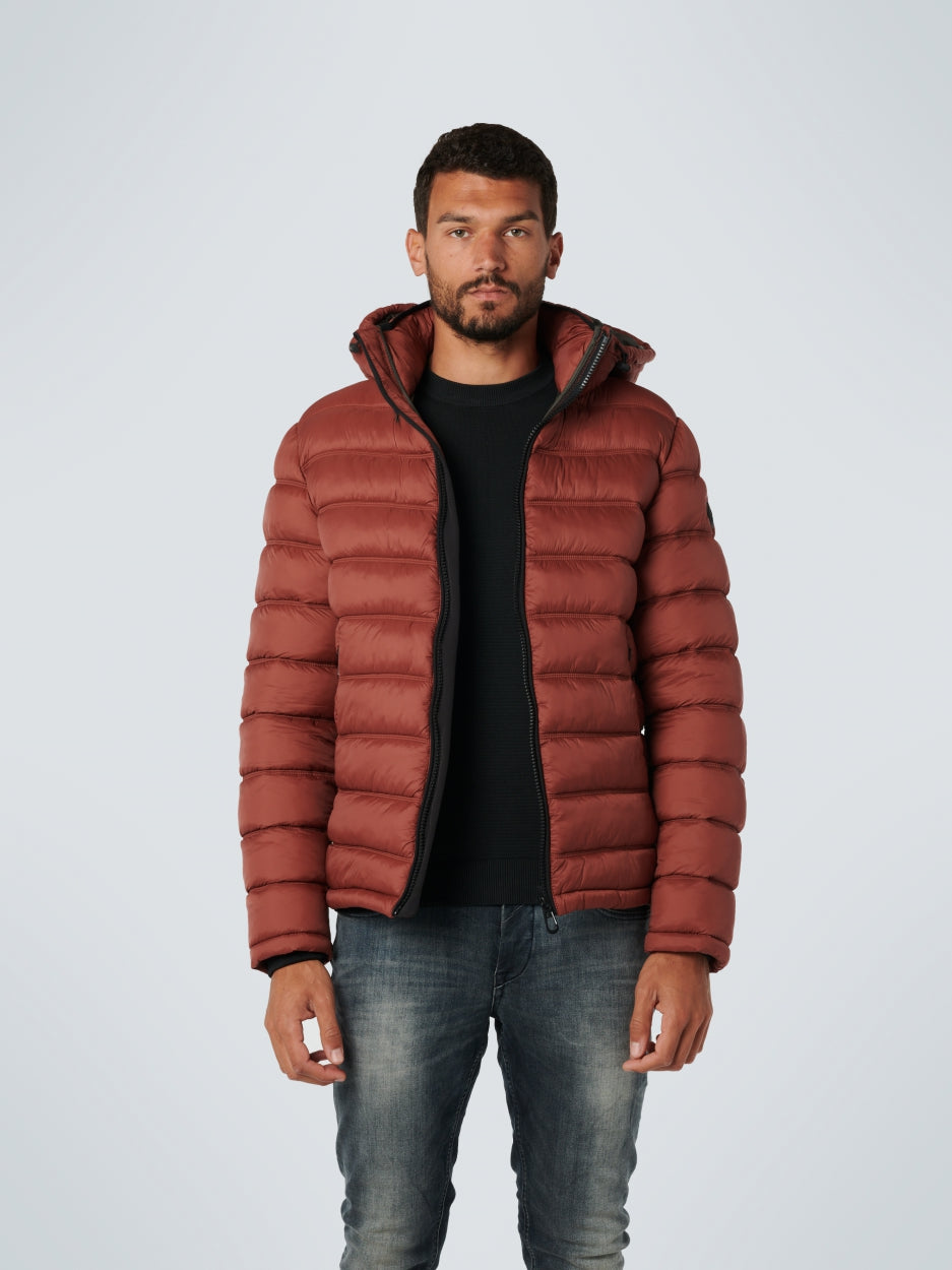 Padded Jacket | Stone Red – No Excess