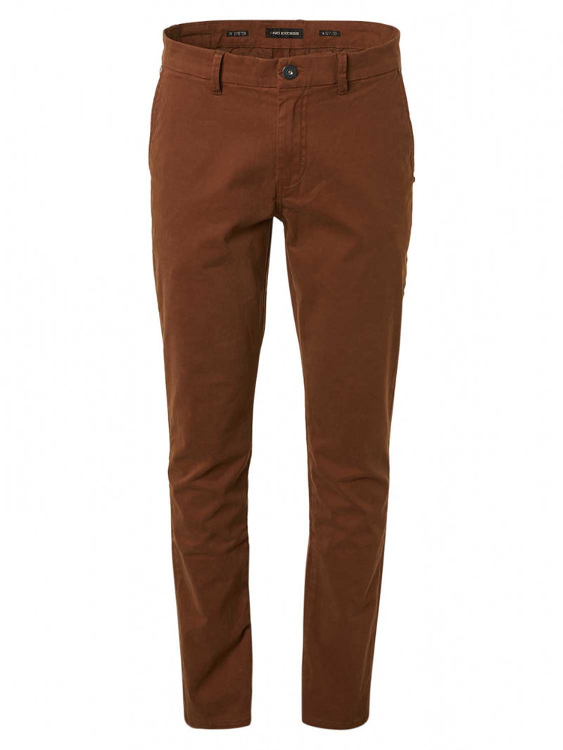Pants Chino Garment Dyed Stretch | Camel