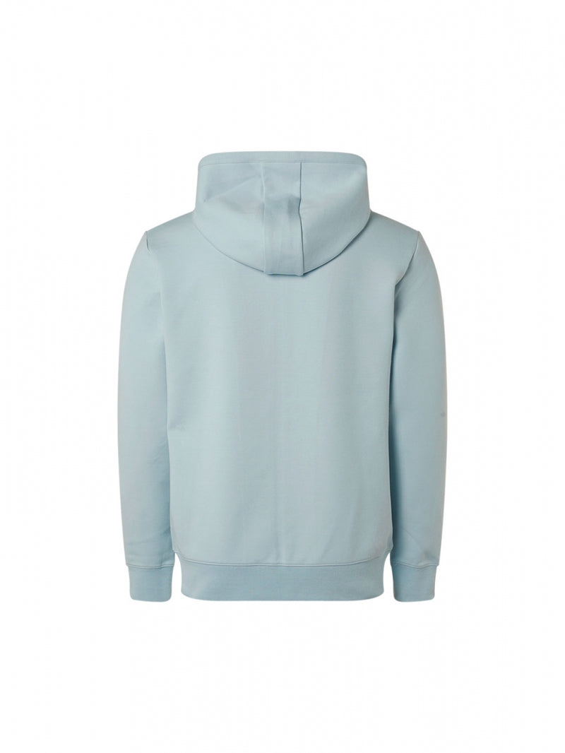 Sweater Full Zipper Hooded Double Fabric | Cloud