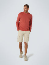 Sweater Crewneck Stone Washed | Coral