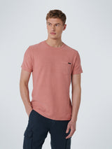 T-Shirt Crewneck Slub Garment Dyed | Coral