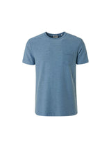 T-Shirt Crewneck Slub Garment Dyed | Washed Blue