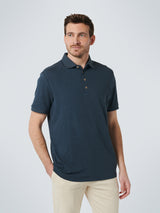 Polo Solid With Linen | Airforce