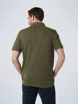 Polo Solid With Linen | Basil