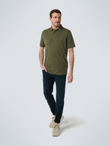 Polo Solid With Linen | Basil