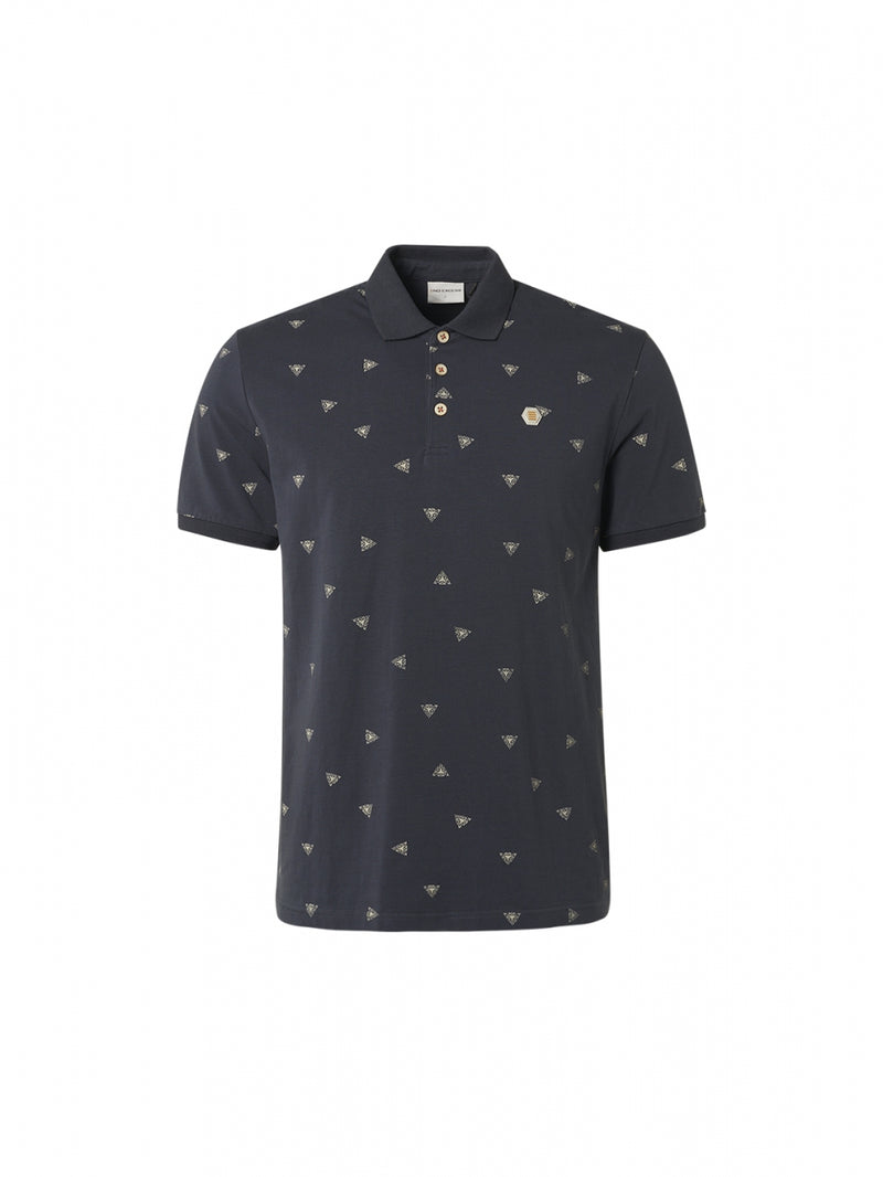 Polo Allover Printed Stretch | Airforce