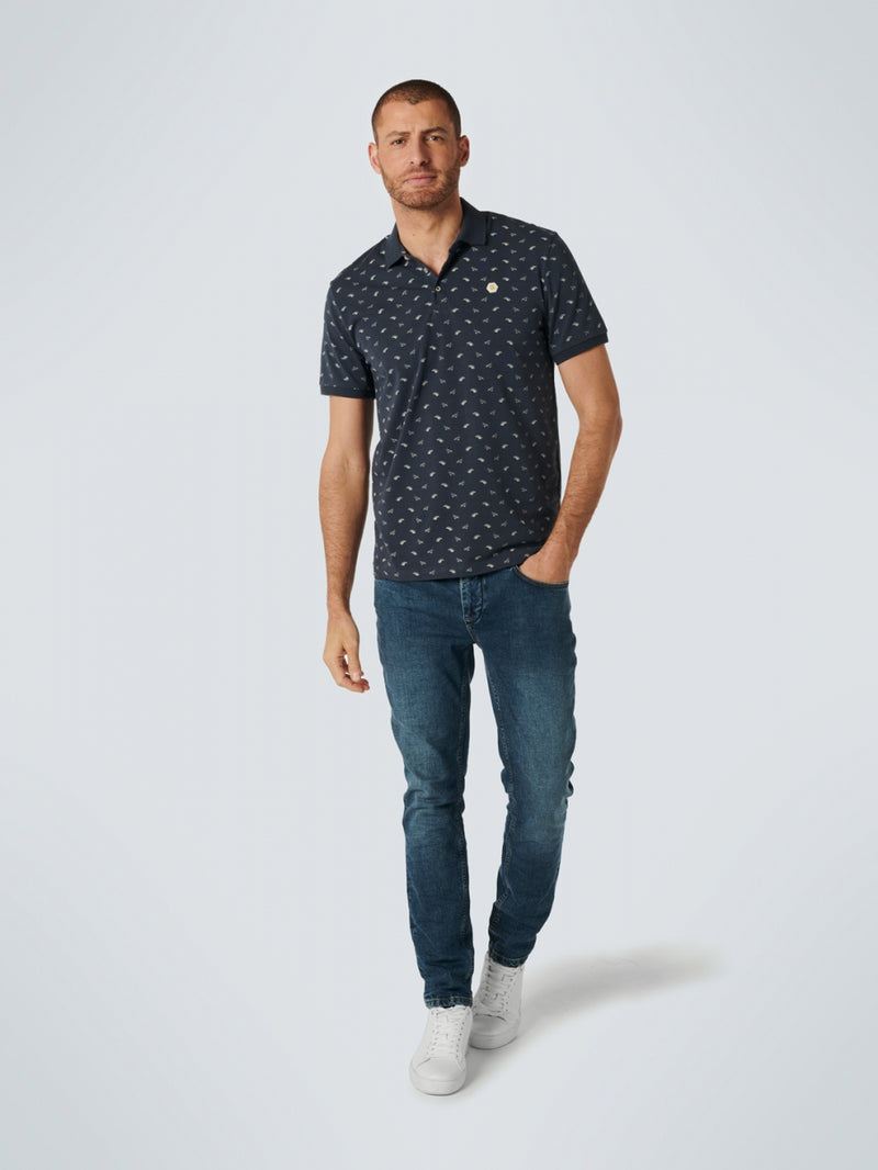 Polo Allover Printed Stretch | Airforce