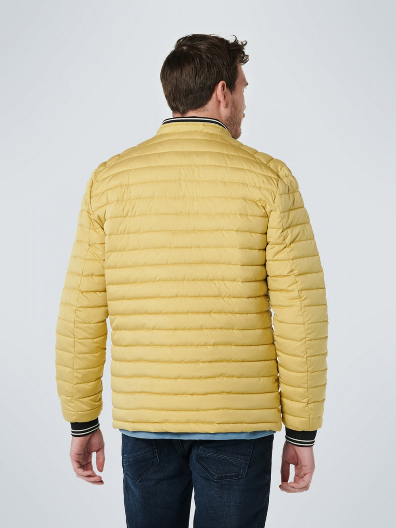 Jacket Short Fit Padded | Mustard