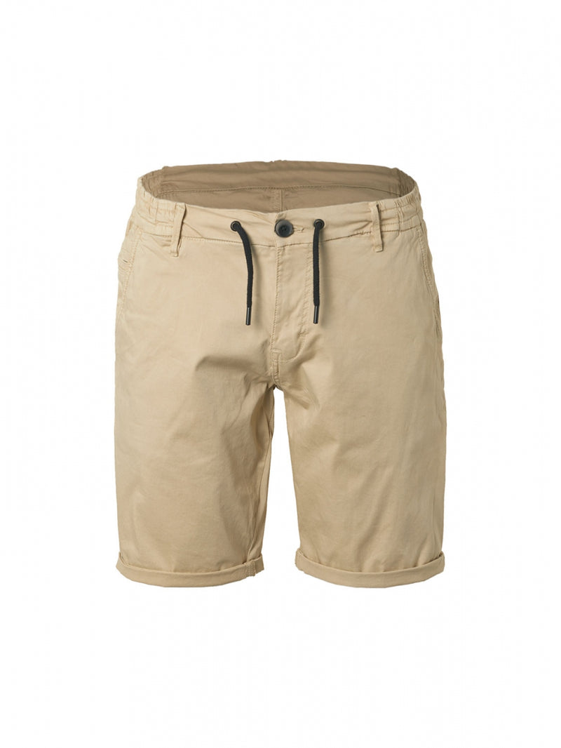 Short Chino Sport Garment Dyed Twill Stretch | Stone
