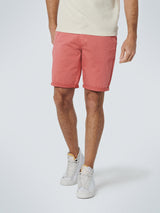 Short Chino Sport Garment Dyed Twill Stretch | Coral