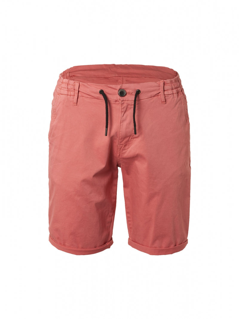 Short Chino Sport Garment Dyed Twill Stretch | Coral