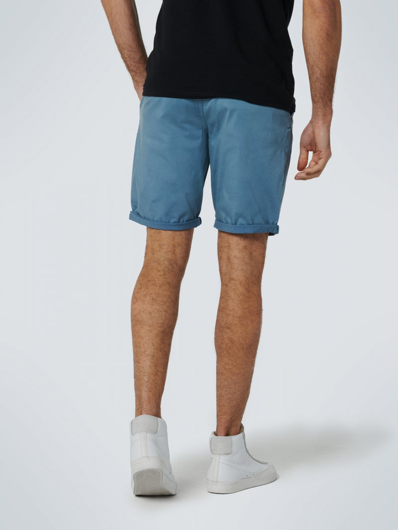 Short Chino Sport Garment Dyed Twill Stretch | Washed Blue