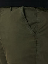 Short Chino Sport Garment Dyed Twill Stretch | Basil