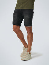 Short Jog Denim Stretch | Black Denim