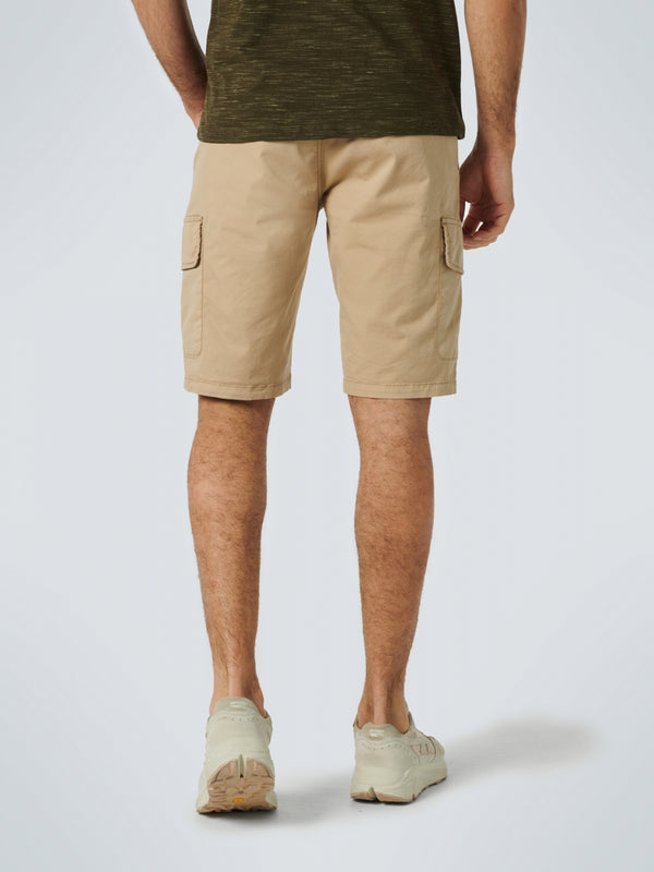 Short Cargo Garment Dyed + Stone Washed Stretch With Belt | Stone