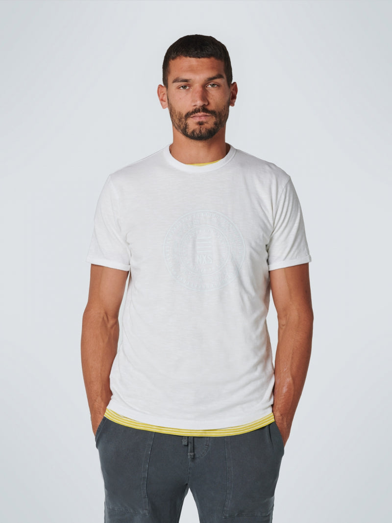 T-Shirt Crewneck Slub Responsible Choice | White