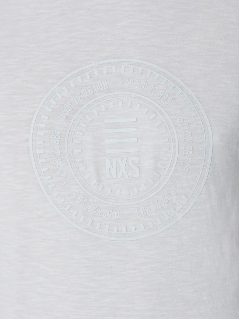 T-Shirt Crewneck Slub Responsible Choice | White