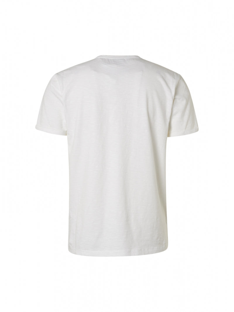 T-Shirt Crewneck Slub Responsible Choice | White