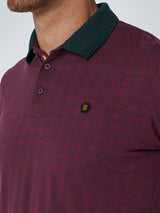 Polo 2 Coloured Jacquard | Cassis