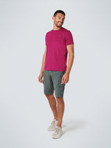 Short Garment Dyed With Linen | Dark Steel
