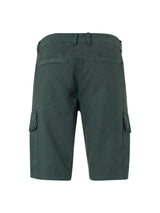 Short Garment Dyed With Linen | Dark Steel