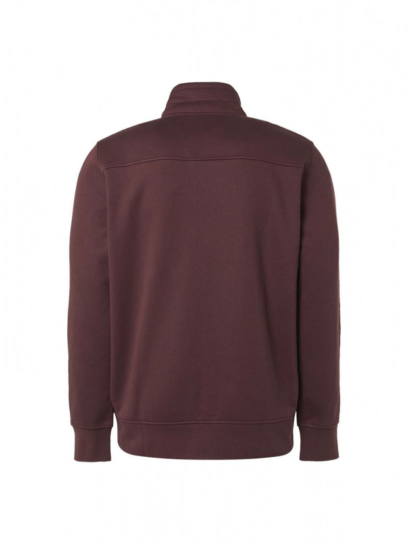 Sweater Full Zipper | Port Wine