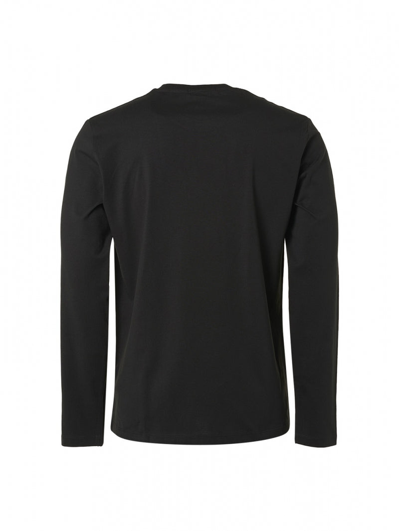Basic Long Sleeve T-Shirt | Greenish Black