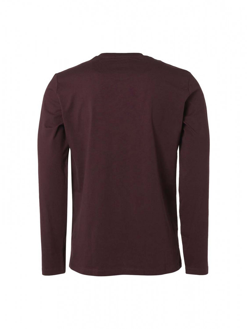 Basic Long Sleeve T-Shirt | Port Wine
