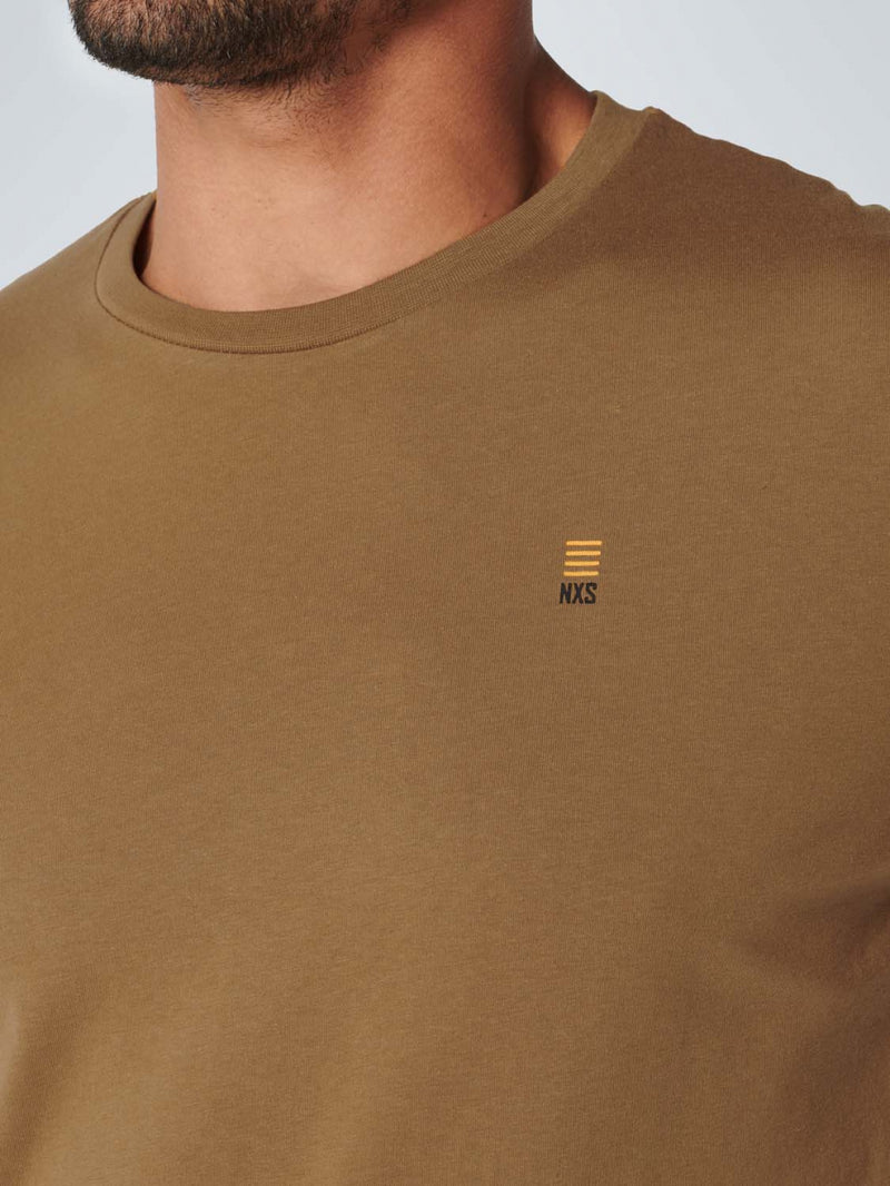 Basic Long Sleeve T-Shirt | Dark Fudge