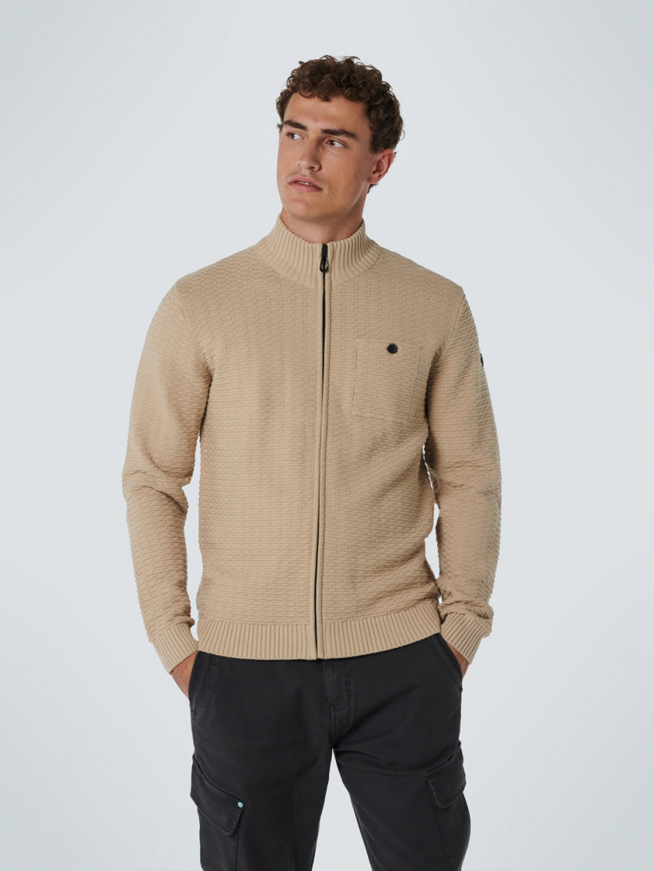 Cardigan Jacquard | Stone