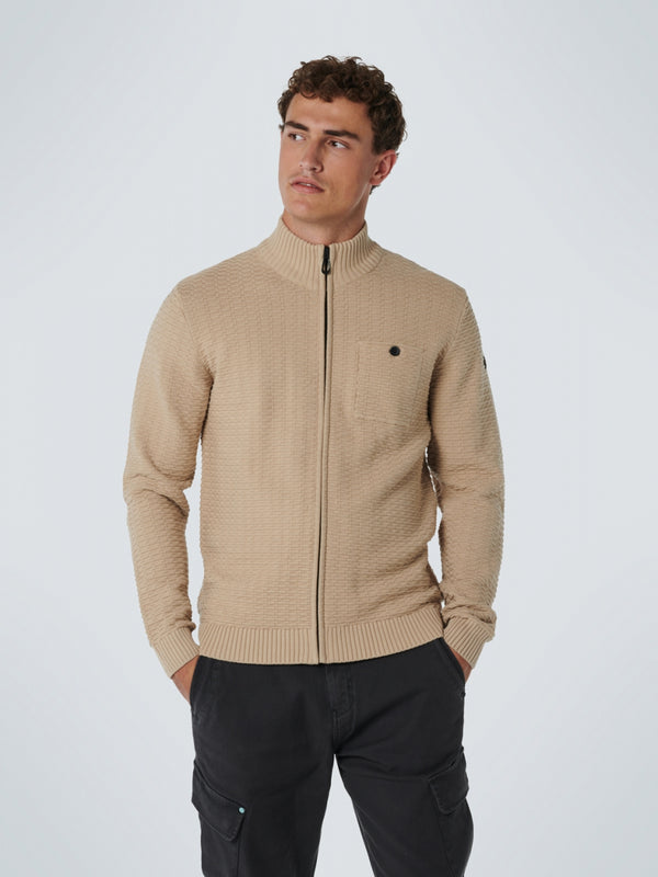 Cardigan Jacquard | Stone