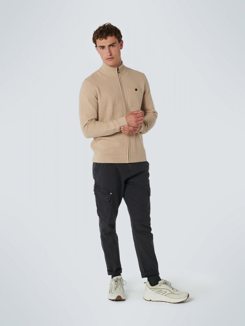 Cardigan Jacquard | Stone