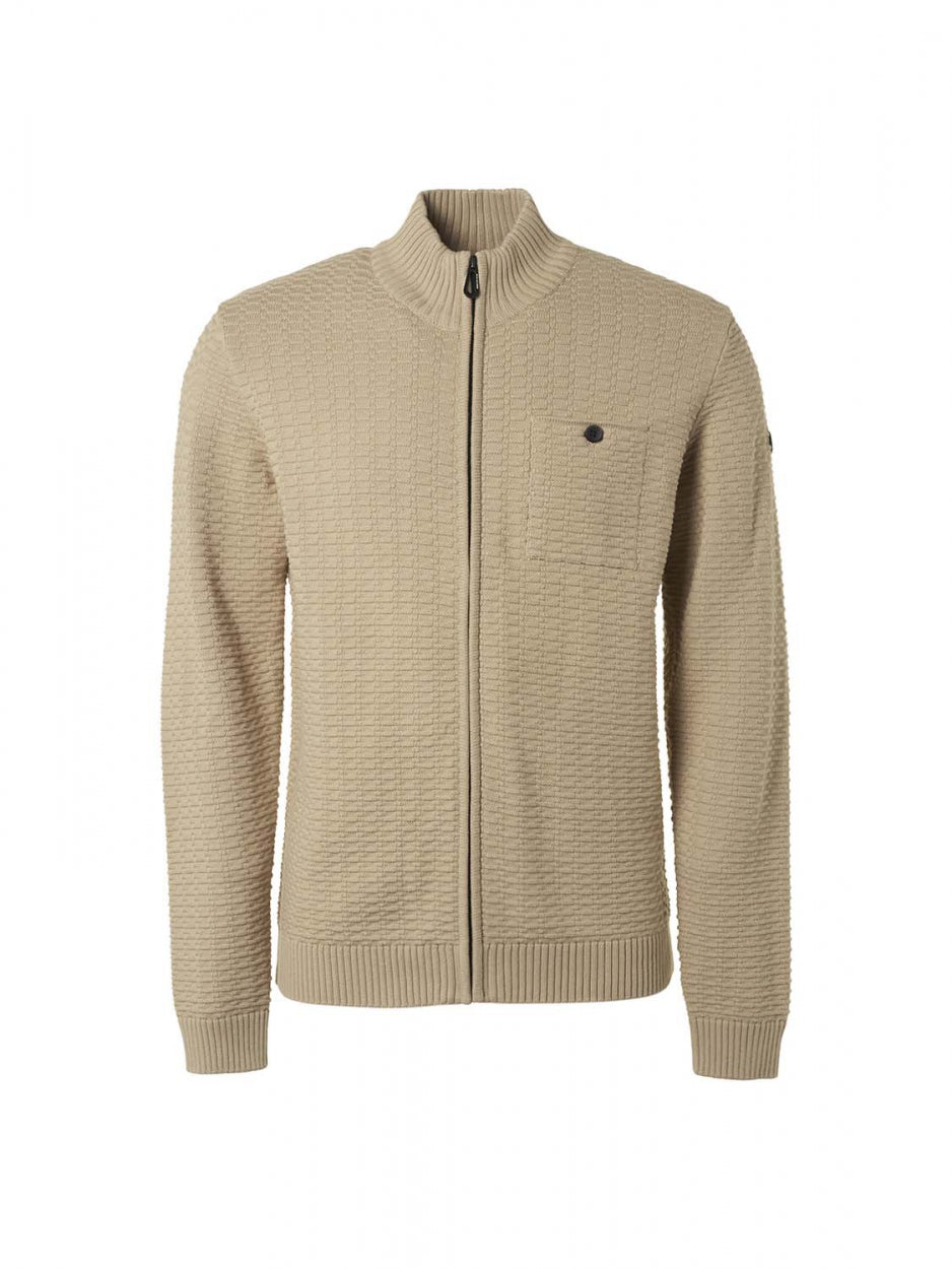 Cardigan Jacquard | Stone