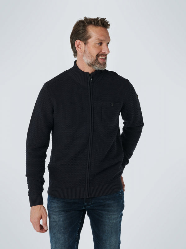 Cardigan Jacquard | Black