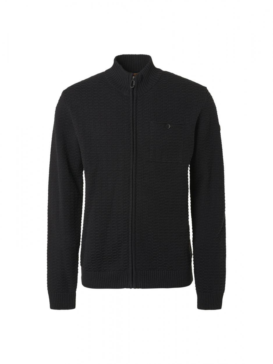Cardigan Jacquard | Black