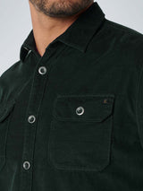 Shirt Corduroy | Greenish Black